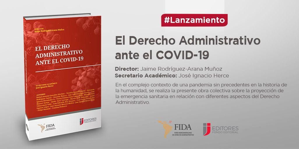Publicado el Derecho Administrativo ante el COVID-19, del FIDA